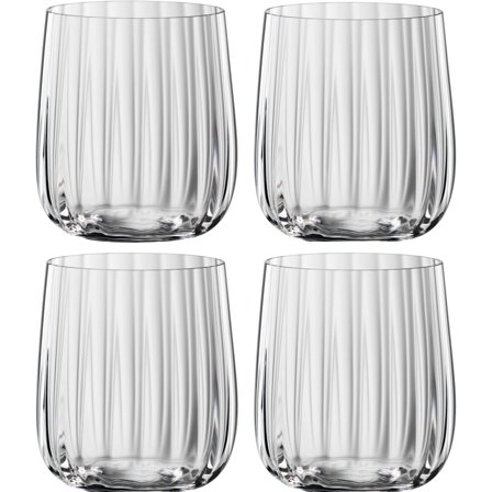Spiegelau LifeStyle Vandglas 34cl 4-pak - Klar | KitchenOne