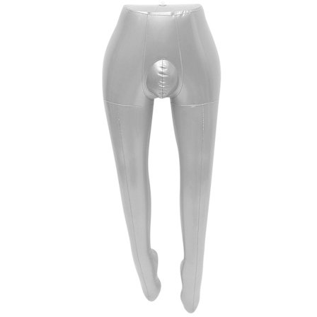 Oppblåsbar mannequindukke mann bukser display mannequindukke herre bukser halv kropp modell for butikk