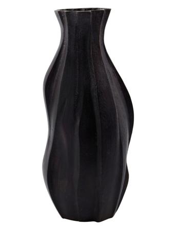 Vase, Hdbuddy, Bruneret Messing Finish Home Decoration Vases Black House Doctor
