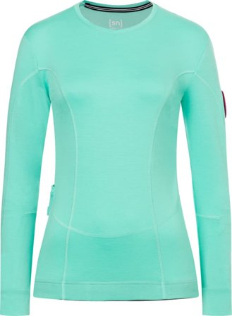 Super.natural Women's Grava Long Sleeve Women long-sleeved training tops Blue M