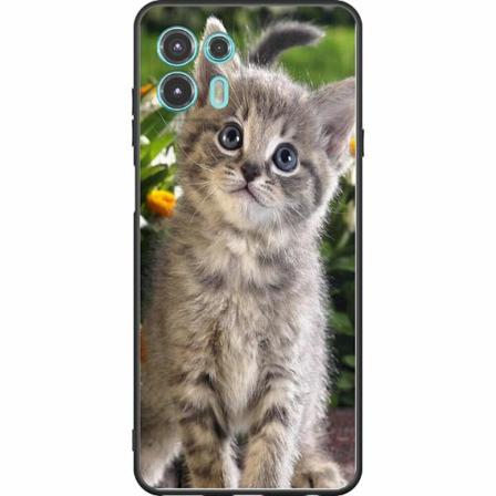 Motorola Edge 20 Lite Svart Skal Cat