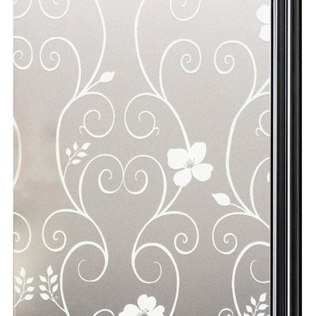 (45x200cm) Anti-Kig-Ind Film til Vinduer Klæbende Privatlivs Skærm Elektrostatisk Glasfilm Uigennemsigtig Glasering Dekorativ Fi