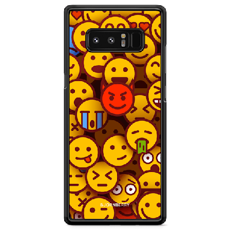 Bjornberry Skal Samsung Galaxy Note 8 - Emojis
