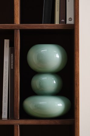 Jotex - Vase Grønn - TOWER - Kjøp Vaser hos Jotex