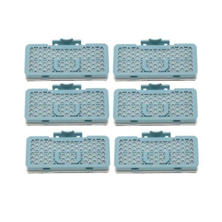 6 stk. Hepa-filtre til Lg Vc9083cl Vc9062 Vc9095r Adq56691101 Filter Vacuum Clean Tilbehør Reservedele