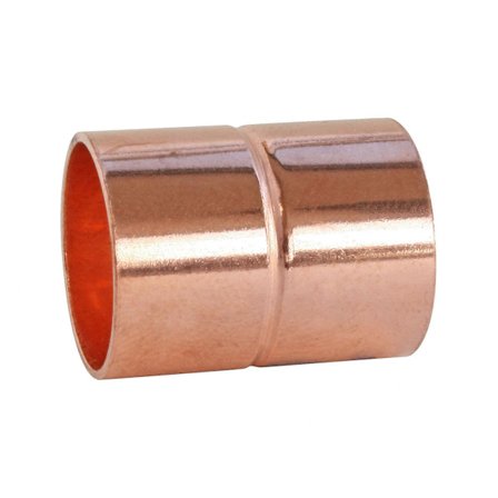 Kuparijuotosliitin - Yhtäläinen holkki D14 mm (pussi, jossa 10 kpl)