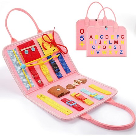 Present till flicka 1-4 år, Montessori leksak för flickor pedagogiskt spel 1-4