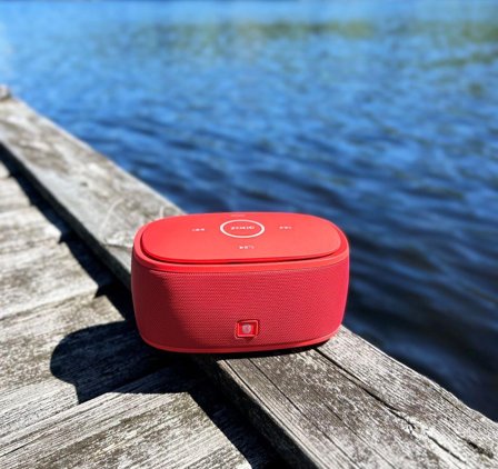 Zone of Norway Box Bluetooth høyttaler, rød