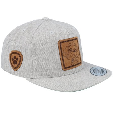 PAW Patrol - Grå snapback Keps - "Kids Skye Engraved Heather Grey Snapback " @ Hatstore