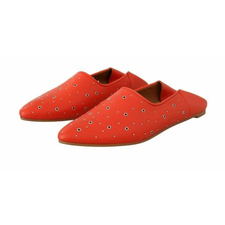 Chloé, Loafers Pomarańczowy, Kobieta, Rozmiar: 38 EU