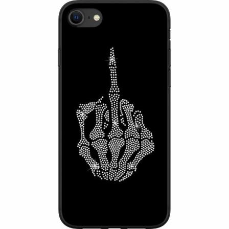 Apple Iphone Se (2022) Mjukt Skal - Fuck You Bling