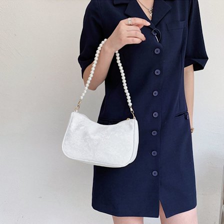 Kvinnor Spets Axelväskor Trendiga Pure Color Handväskor Crossbody-väskor