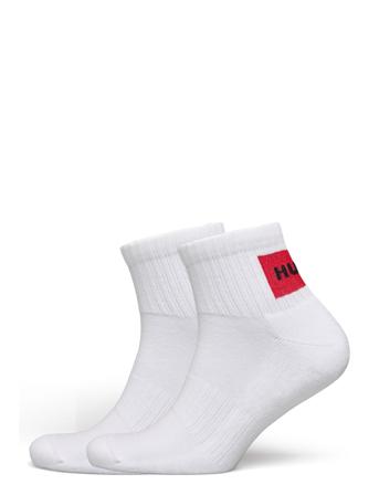 2P Sh Rib Label Cc Designers Socks Ankle Socks White HUGO