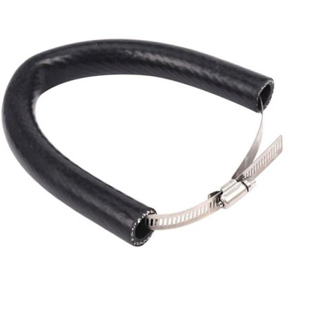 Motorcykel Oval Rund Värmesköld Avgasrörsskydd För Exc Sxf Xcw Drz Kx Klx 250-530(Svart)