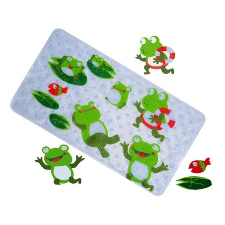 One Piece Froskeprins Badematte 72×39cm Baby Badematte Søt Utseende