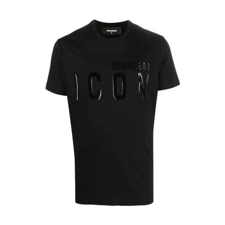 Dsquared2 Shirts Sort, Herre T-shirts, Størrelse: 2XL