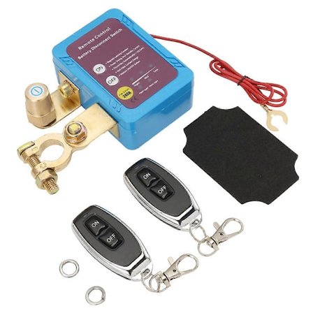 12V 240A Fjernbatteri-frakoblingskontakt, Automatisk Strømafbryder Bil Lastbil Båd Fjernbetjening[YFL]
