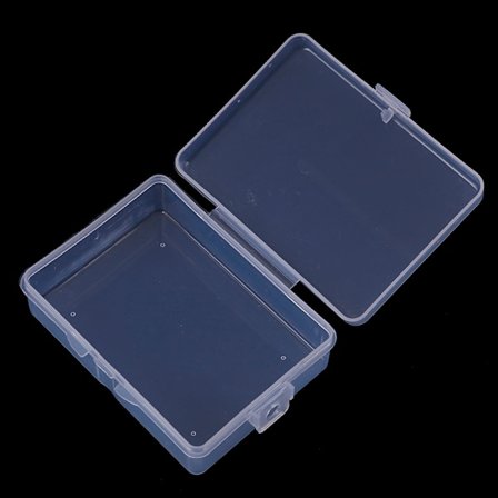 9cm*6.5cm*3cm Transparent Plastboks Klar Firkant Mult
