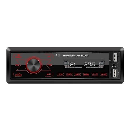 Bil stereoanlæg Bluetooth touch screen Bilradio Bluetooth 4x60W 7 farver 2USB/SD/AUX Håndfri Bluetooth 87.5-108M