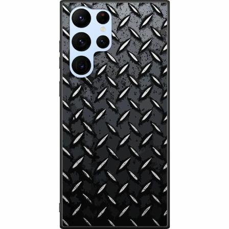 Samsung Galaxy S22 Ultra 5g Svart Skal Metalliskt Mönster