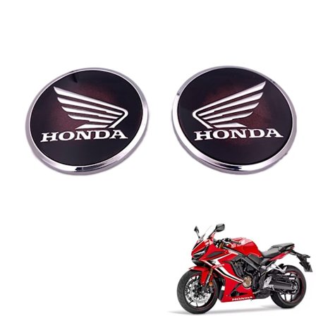 Vandtæt applikation til Honda CBR VFR motorcykel 3D vinge rundt logo klistermærke kåbe