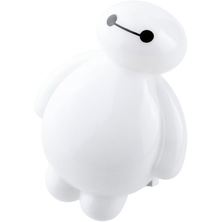 Suloinen sarjakuva Big Hero 6 Baymax LED-makuuhuoneen syöttölamppu