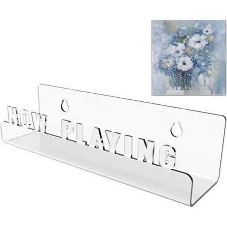 1 st LP-hållare väggmontering, akryl LP-hållare vägg nu spelar