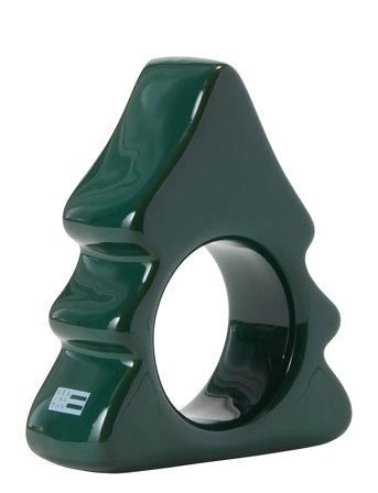 Lexington Home Tree Stoneware Napkin Ring - Green - ONE SIZE