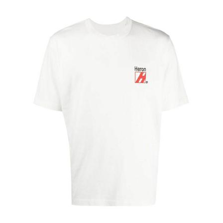 Heron Preston T-Shirts Hvid, Herre, Størrelse: M