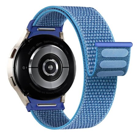 Armband för Samsung Galaxy Watch 7/6/4/classic/5 pro 44mm 40mm handled Utan Glipor Nylon sport loop correa armband Galaxy Watch 7 Armband