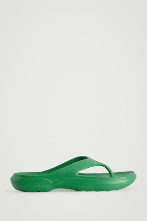 COS Homme Tongs Légères En Eva in Vert