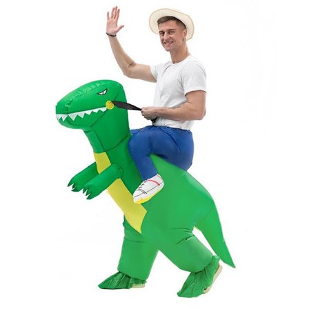 Oppustelig Dinosaur Kostume, Oppustelig Dinosaur Kostume, Oppustelig Halloween Kostume