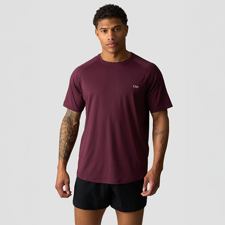 T-shirts ICANIWILL Stride Raglan T-shirt Brun - Bodyman.dk