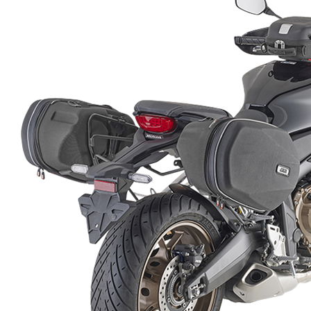 Pehmeän Laukun Teline Givi TE Easylock - Honda CB 650 R 2019-2026