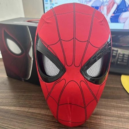 Mascara Spiderman huvudbonad mask rollspelsaktivitet ögonmask Spiderman 1:1 elastisk leksak vuxna barn present-Perfet