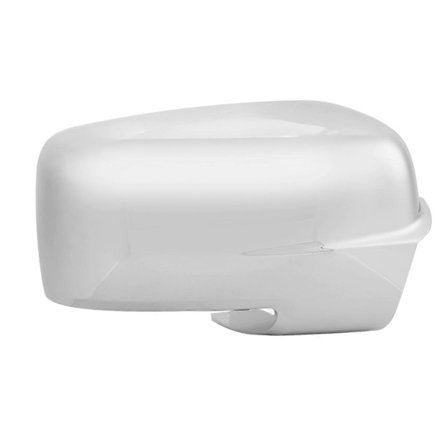 Krom bakspeildeksel, ripebestandig dørspildeksel med blinklyshull for 1500 2500 2013 til 2018 Høyre: 68231242AM