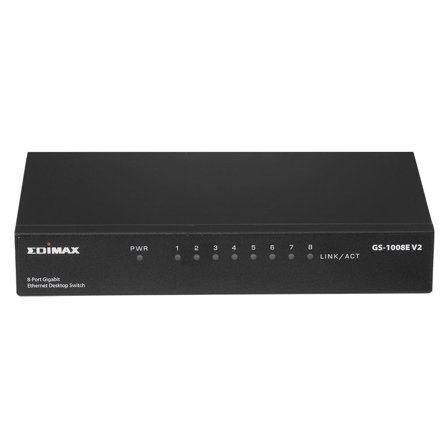 EDIMAX GS-1008E V2 - switch - 8 porter - ikke-styrt