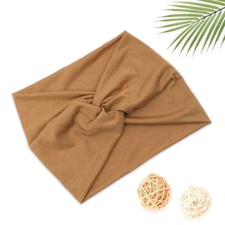 Korsat Bånd - AVIZAR - Kamel - Myk Bomull - Elegant - Komfortabel
