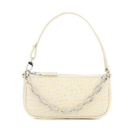 By FAR Mini Rachel Cream Hvid, Dame Håndtasker, Størrelse: ONE Size