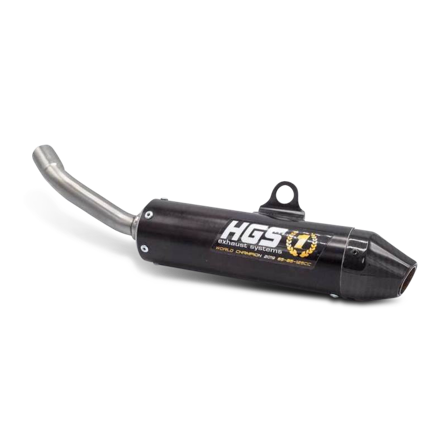 HGS Silencer Carbon End Cap Black 2-Stroke - Gas Gas MC 125 2024-2026