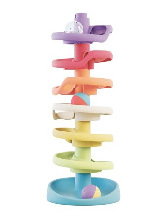 Quercetti | Spiral Tower Play Eco+ | 10PCS H 46CM