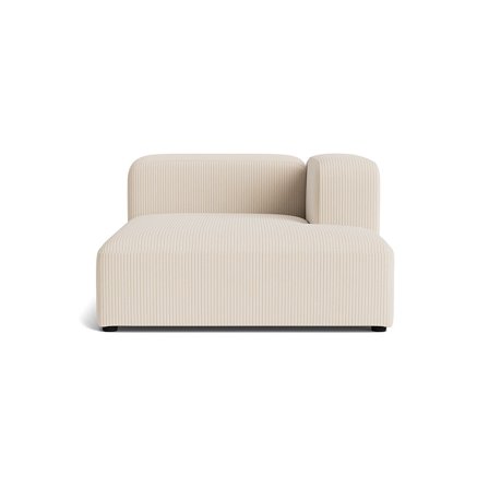 Milo XL chaiselong, højrevendt - Lincoln Beige - 130x170x72 - Sofa, chaiselong