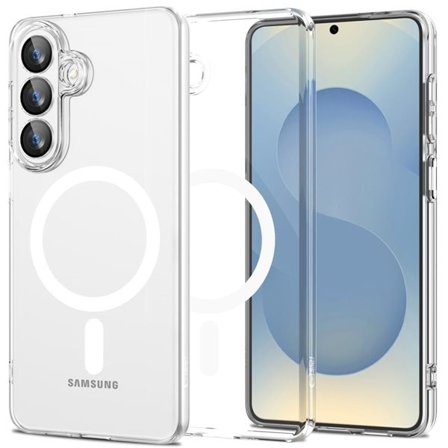 Tech-Protect FlexAir MagSafe-etui for Samsung Galaxy S26 - gjennomsiktig