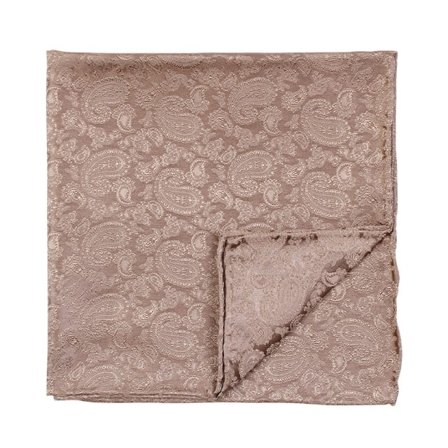 Amanda Christensen Pocket Square Accessoarer Herr Beige ONESIZE