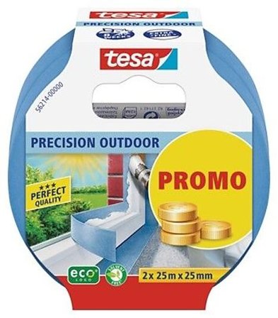 TESA MALERTAPE 25MX25MM 2PK PROFFESIONAL OUTDOOR