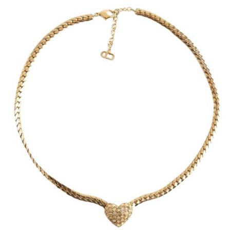 Dior Vintage - Vintage Smycken - Gul - Dam - Storlek: One Size, Dam, Storlek: ONE SIZE