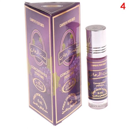 Ny 6ML Muslimsk Roll-on Parfume Kvinder Mænd Duft Essensolie Kropsduft Langvarig Duft