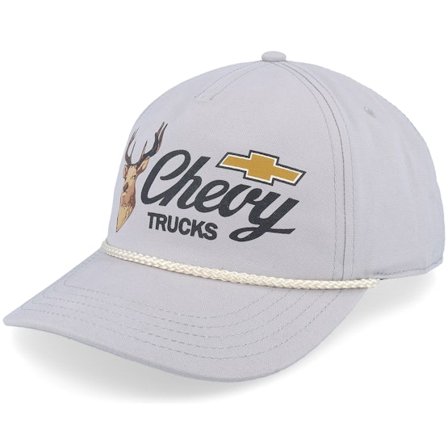 American Needle - Grå adjustable Keps - Chevrolet Canvas Cappy Gray Adjustable @ Hatstore