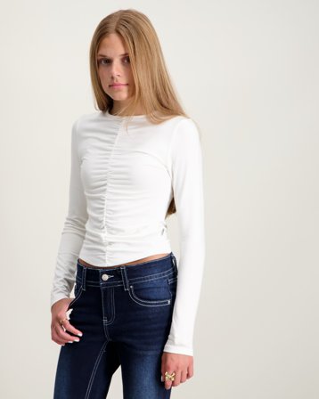 Garcia Girls T-shirt ls Weiß T-Shirts Mädchen - Kids Brand Store