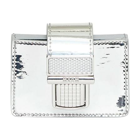 Msgm Wallets Cardholders Grå, Dame Punge og Kortholder, Størrelse: ONE Size